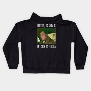 Gritty Boston Noir Eddie Coyle Nostalgia Tee Kids Hoodie